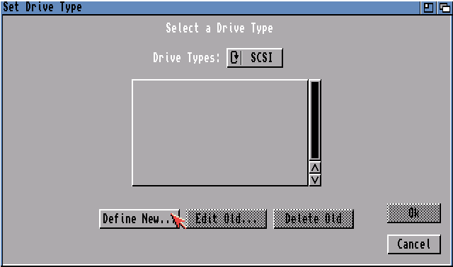 Set Drive Type