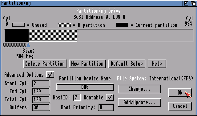 Partitioning